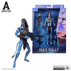 McFarlane Avatar:Fire and Ash Jake Sully 1/10 Action Figure Collection Model Toy
