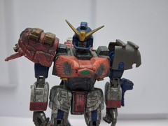2003 Bandai Gundam Battle Scarred Scarred Mobile Fighter Maxter Incomplete