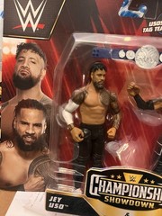 WWE Championship Showdown Jimmy USO and Jey Uso 2 pack The Bloodline Mattel New