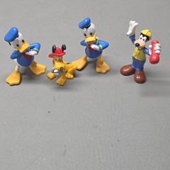 Disney Mickey Mouse Friends Figure Lot Minnie Donald Daisy Goofy Pluto Toys