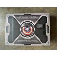 New Disney Parks Captain America Battle Damaged Shield Limited D23 Marvel 1/1500