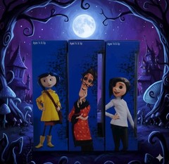 Other Mother, Other Father & Coraline’s Doll~ NECA Prop Replica 3 NIB! Coraline