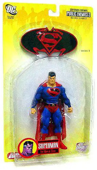 DC Direct Superman/Batman 3 Public Enemies 2 Superman Action Figure NEW Dmg Pkg