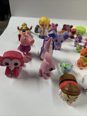 Disney & Non-Disney Mixed Miniature Figures Toy Lot-PVC & Plastic Cute Variety