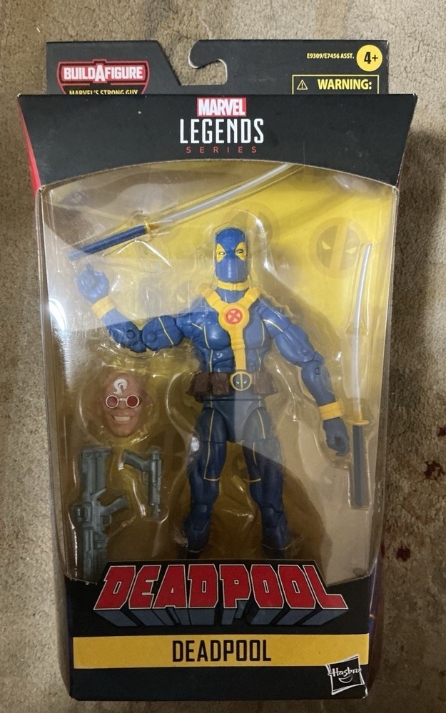 DEADPOOL (BLUE) Marvel Legends Deadpool Strong Guy BAF 2020 6″ Figure X-MEN MIP!