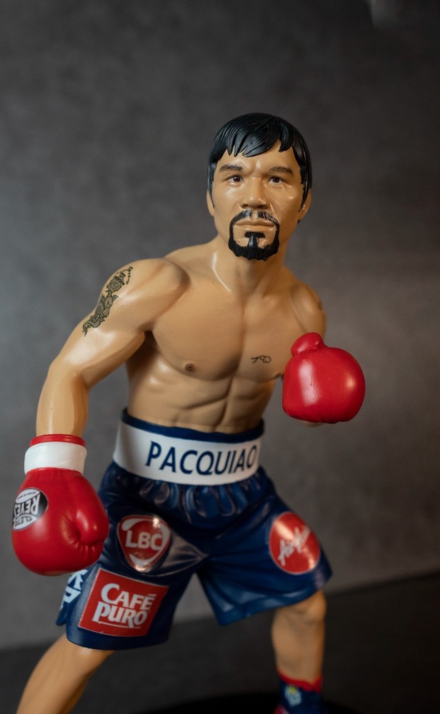 Manny Pacquiao 1/6 Scale Boxing Figure Statue – Custom Hand Painted Collectible