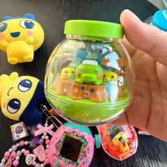 Bandai Tamagotchi Capsule Scene Gashapon Bottle Miniature Figurine – YOU CHOOSE