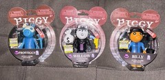 PIGGY Series 2 Lot Of 3 WILLOW, FROSTIGGY, BILLY Action Figures W/DLC Codes
