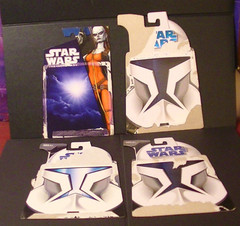 (8) Hasbro Star Wars The Clone Wars Card-backs