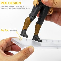 NEW Display Stand BASE Riser For 6” Gi joe Marvel Legends MOTU DC Figure GIFT C