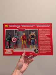 Disney Parks 2026 Mego Marvel Avengers 4 Pack Thor Hulk Captain America Iron Man