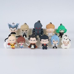 One Punch Man Figural Keyring Blind Bag Mystery Pack Saitama Anime Toy 1 Random
