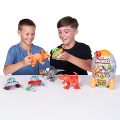 Smashers Dino vs Aliens Medium(T-REX) by ZURU, Smashable Egg Toy for Boys