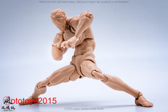 US Wind Toys 1/12 Flexible Man Jointed 6″ Male Action Figure Head Body Model Toy