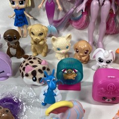 Mixed Lot Of Smalls, Shopkins, Puppy In My Pocket, Littlest Pet Shop, Tokidoki.
