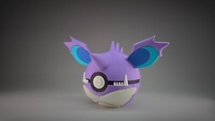 Nidoking | Themed 3D Printed Pokéball | #0034 Nidoking