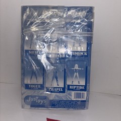 1995 YOUNGBLOOD BEND-EMS BENDABLE POSEABLE * SHAFT * COLLECTIBLE FIGURE w Comic