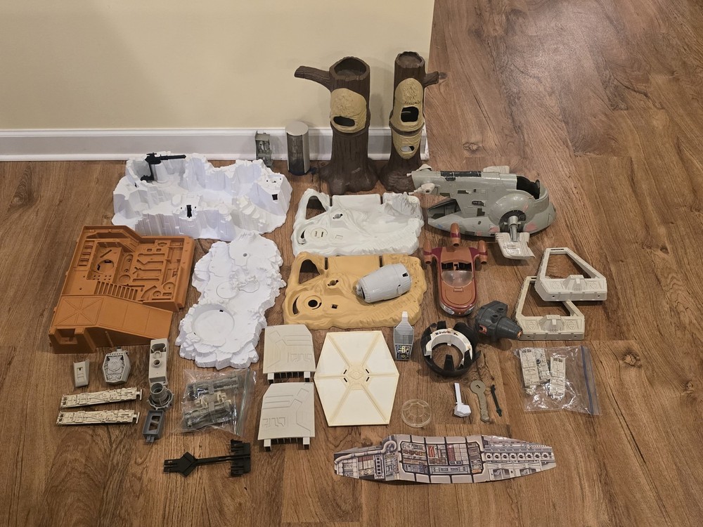 Star Wars Mixed Lot Kenner Accessories And Parts Vintage 70s 80s