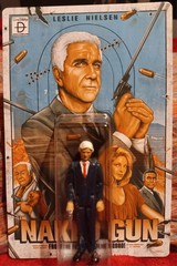 Naked Gun the movie Display only art action figure toy