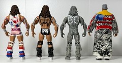 Ultimate Warrior WWE Mattel Elite Legends 1/5 Defining Moments 1/15 Set ALL 4