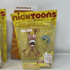 2012 Jazwares Nickelodeon’s Nicktoons Ren & Stimpy Figure Set New Box Damage