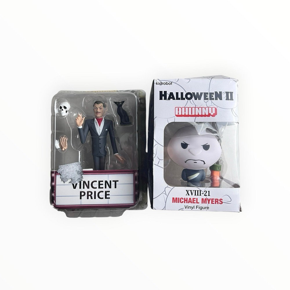 NECA Toony Terrors Vincent Price & Michael Myers Movie Action Figure Light Wear