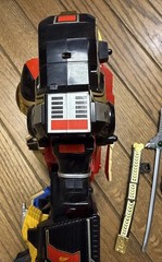 1994 Mighty Morphin Power Rangers Deluxe Thunder Megazord Incomplete