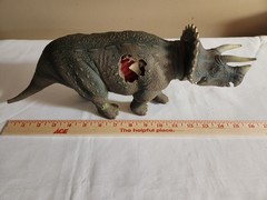 Kenner Jurassic Park Triceratops JP.08 Vintage 1993 Dino Damage No Wound Cover
