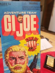 🪖Hasbro G.I. JOE 2006 12″ Adventure Team AIR ADVENTURER Kung Fu Grip Blonde