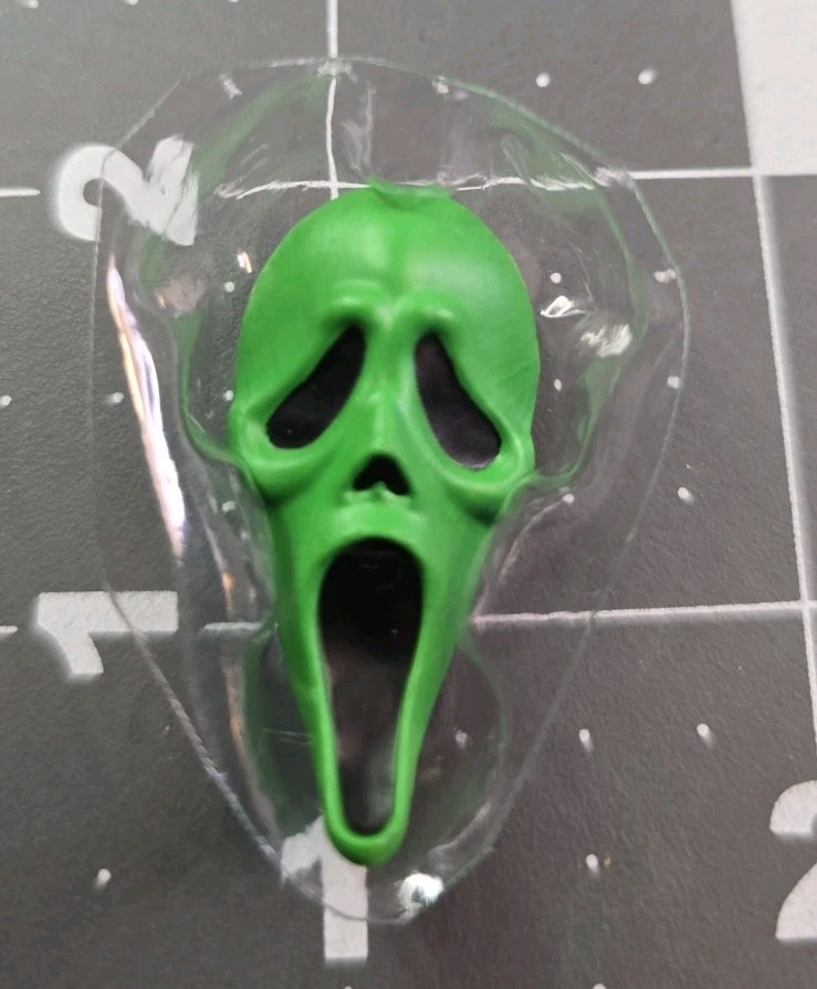 NECA Ghostface Returns Ultimate Ghost Face 7″ Figure GREEN FACE PLATE part