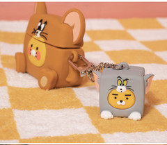[KAKAO Friends] Tom & Jerry KEYRING Bag Charm – RYAN & Choonsik + Track