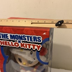 Pop Mart THE MONSTERS HELLO KITTY Vinyl Plush Doll Labubu NIB SEALED