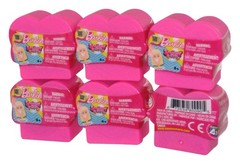 Barbie Squishy Pops Series 1 Heart Capsule Blind Mini Figure Toy Lot – (6 Random