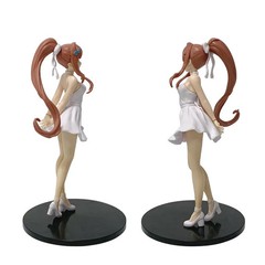 Monika Doki Doki Literature Club Figure Ball Gown Dress PVC Anime Collectible St