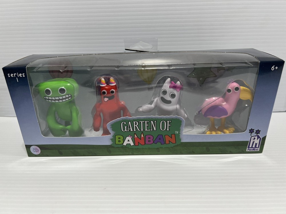 Garten Of BanBan 4 Figure Set Series 1 Collectibles Josh Banbaleena Opila NEW