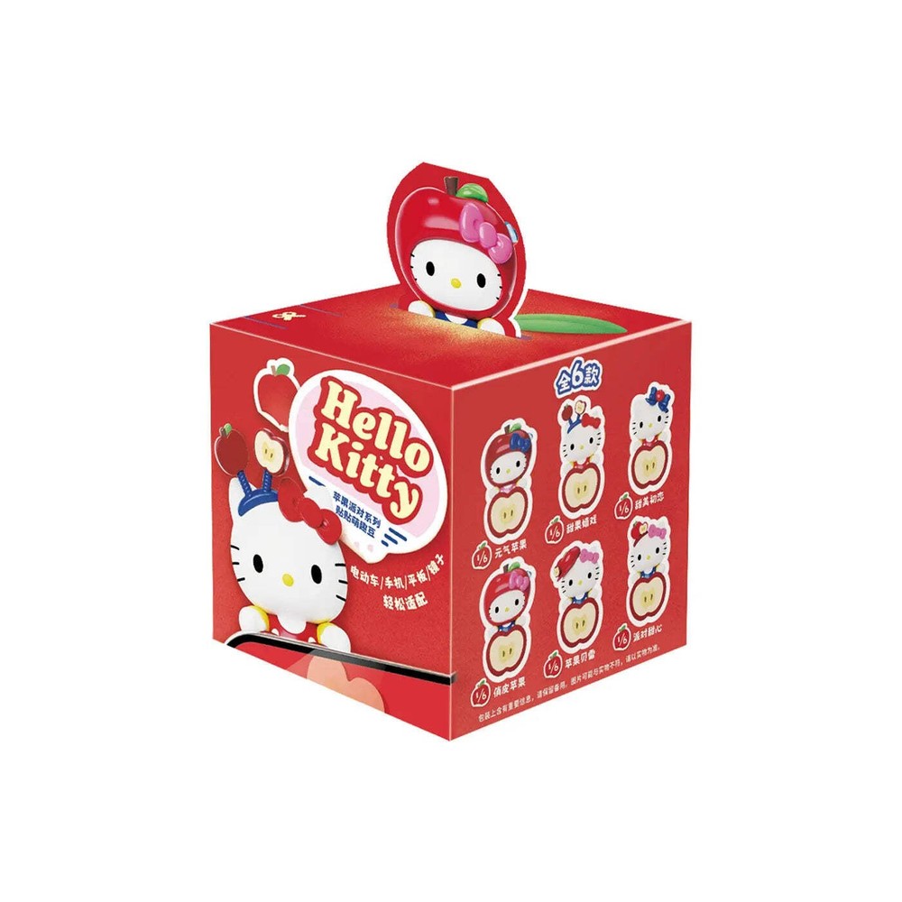 Moetch Hello Kitty Apple Party Blind Box Figure Mini Figurine Genuine Sanrio