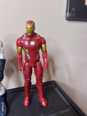 Lot of 7 Marvel Action Figures, Large, approx. 12″ Pre Owned No Accessories