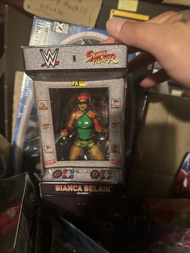 WWE Street Fighter Elite Series 2 Bianca Belair as Cammy Mattel 2026 NEW MISB