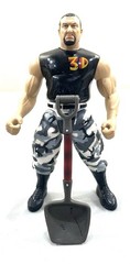 WWE Jakks BCA Road To Wrestlemania Bubba Ray Dudley Wrestling Figure With Shovel