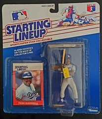 Lot of 6 1988-1994 L.A. Dodgers Starting Lineups Guerrero Valenzuela Hirshiser +