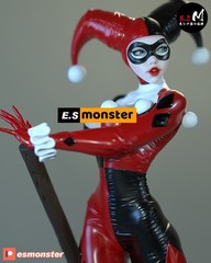 20cm Harley Quinn Figure – 12K Resin Handmade & Hand-Painted Collectible
