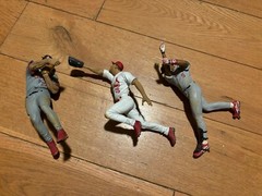 Read McFarlane Albert Pujols Scott Rolen Jim Edmonds Action Figures Cardinals