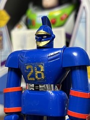 Rare Vintage Smiling Tetsujin 28 KO Bootleg Figure Korea 15cm