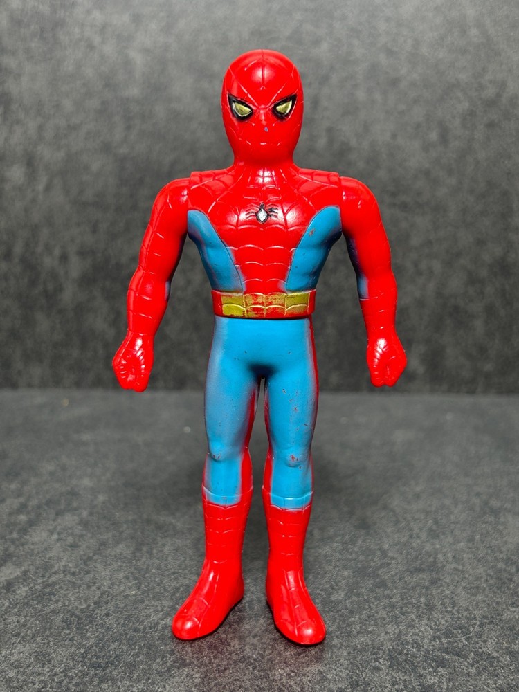 POPY 1978 Spider-Man Vintage Sofubi 5″ Soft Vinyl Figure Marvel TOEI