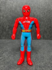 POPY 1978 Spider-Man Vintage Sofubi 5″ Soft Vinyl Figure Marvel TOEI