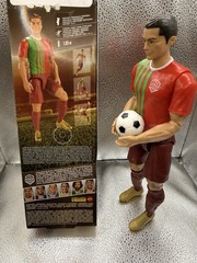 CRISTIANO RONALDO Futbol Club FC Elite Soccer Figure 12″ Panini Mattel 2016 RARE