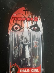 Terrifier 2 PALE GIRL Action Figure MOC Trick or Treat Studios