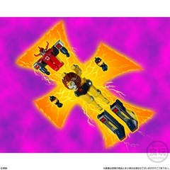 Bandai SMP Daltanious Future Robot Candy Toy Action Figure Cross-In Set in Stock