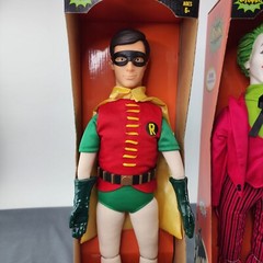 Batman 1966 Classic TV Series THE JOKER & ROBIN 17″ Talking Figure Set DC NEW
