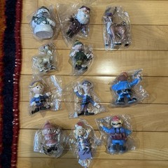 New Abominable Snowman (8”) Figures- Playing Mantis, set of 12 (NO Rudolph)